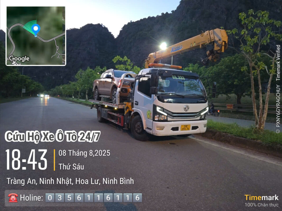 Nên gọi cứu hộ giao thông 24h Ninh Bình ở đâu uy tín, tin cậy?