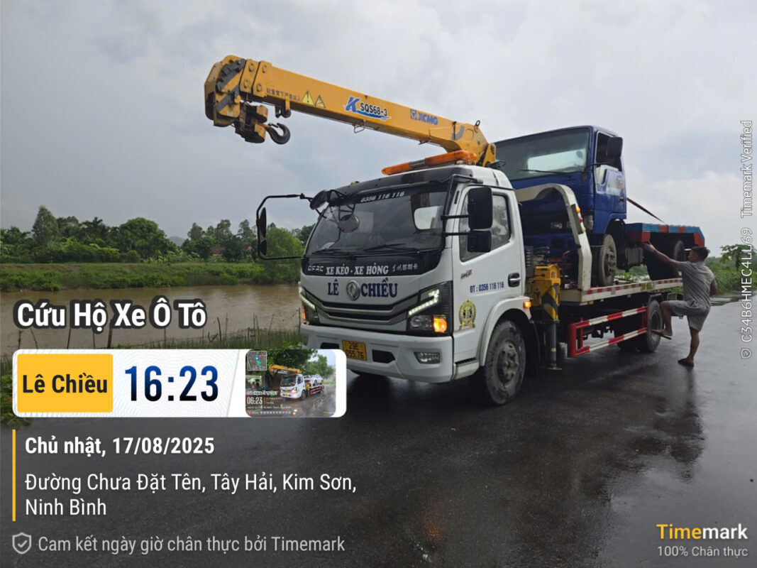 Top 1 dịch vụ cứu hộ cao tốc Ninh Bình Thanh Hóa tin cậy hiện nay